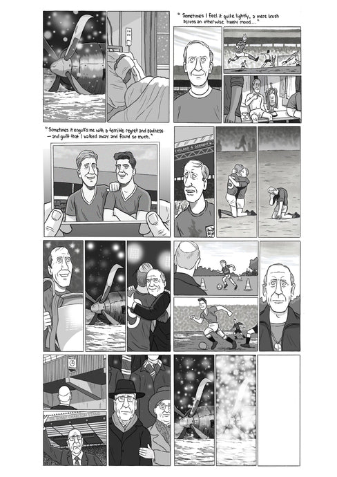 'Bobby Charlton' - Signed A4 Print