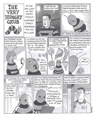 'The Very Hungry Grub' (2015) Original Artwork